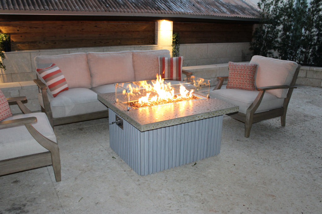 ABACO FIRE & ICE SQUARE COFFEE TABLE