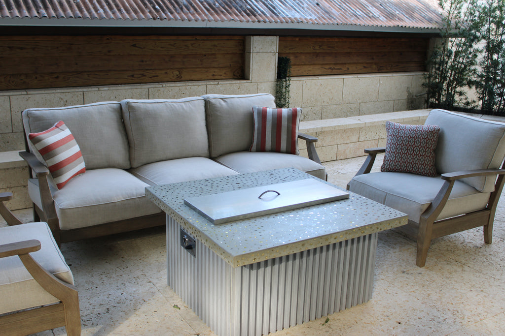 ABACO FIRE & ICE SQUARE COFFEE TABLE
