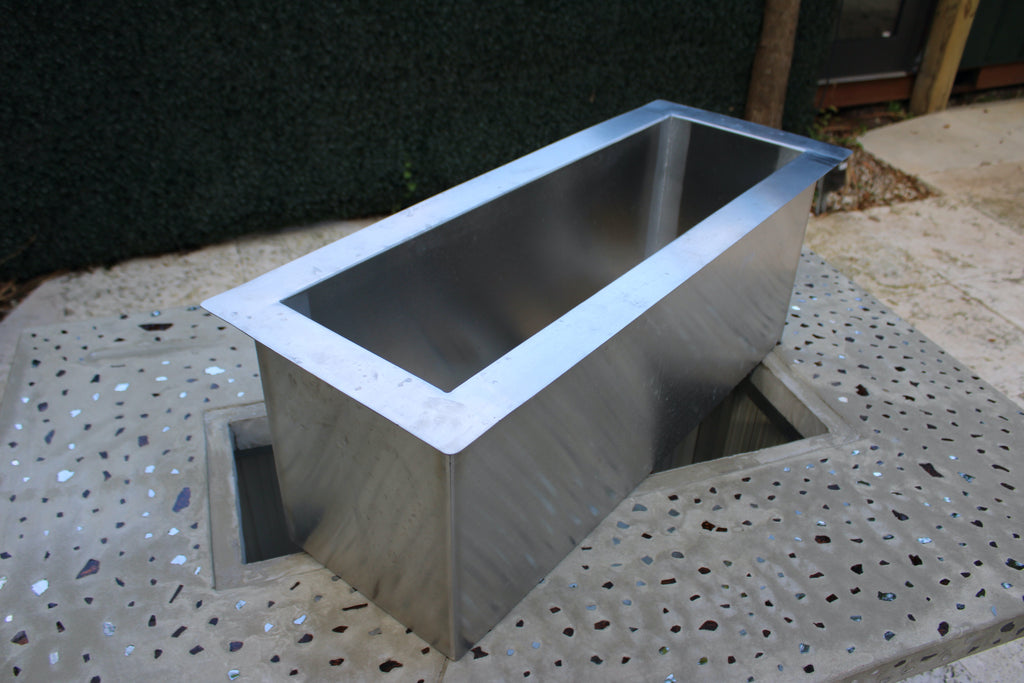STAINLESS STEEL DROP-IN BIN