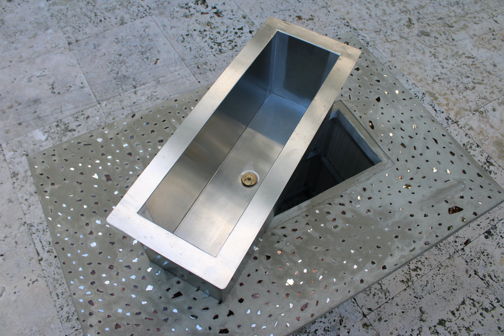 STAINLESS STEEL DROP-IN BIN