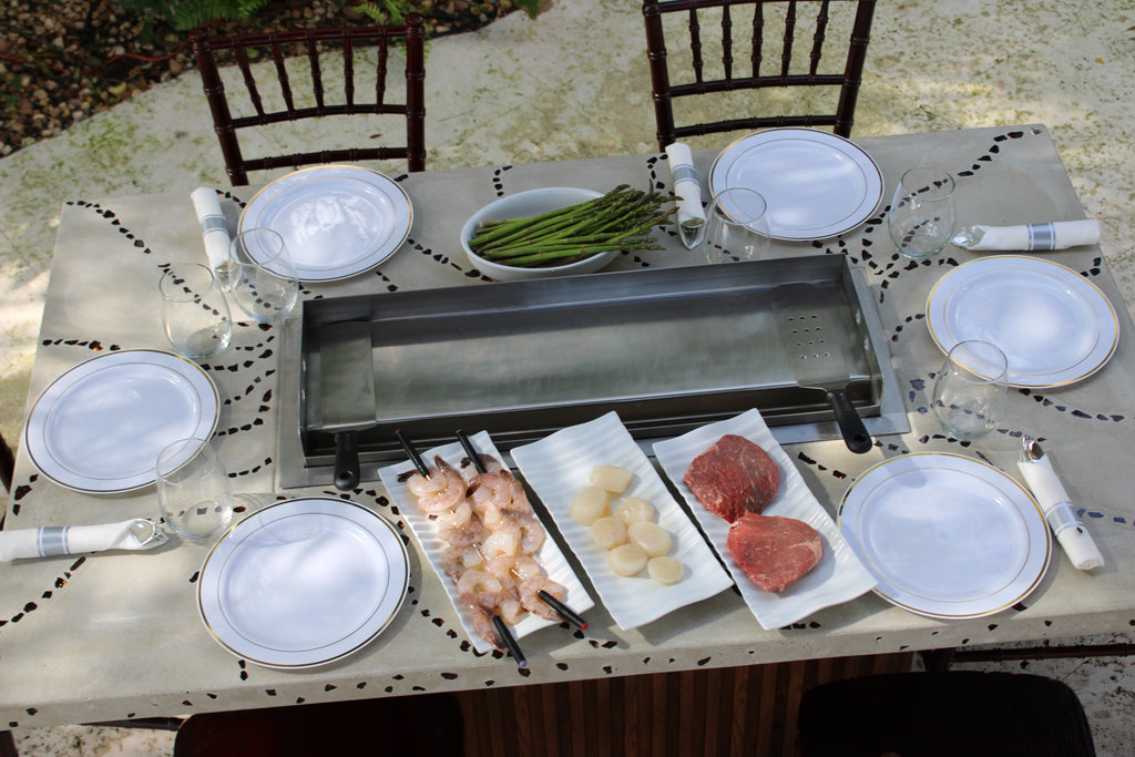 WEST END INTERACTIVE GRILLING DINING TABLE
